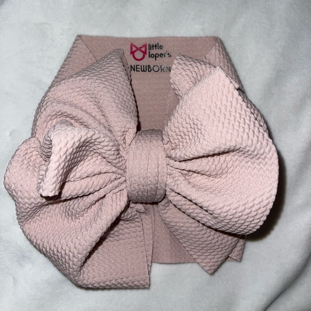 Little Lopers Messy Headwrap Bow